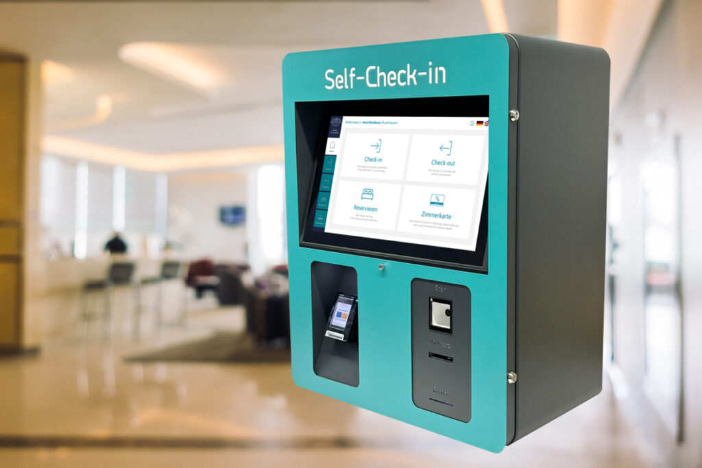 Innovation im Hotelgewerbe Der Smart Kiosk PRO auf der INTERGASTRA HelloGuest